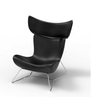 PARIS Guest Chair, black